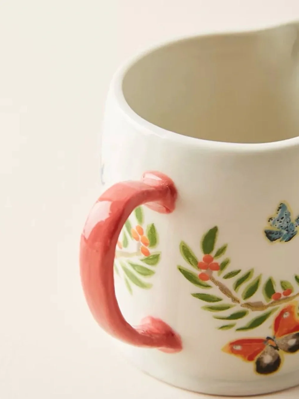 Anthropologie Paige Gemmel Eastern Animal Stoneware Coffee Tea Creamer Pitcher